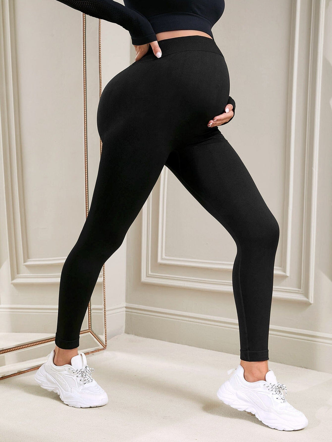 Legging Grossesse Gainant Push Up | Yogaova