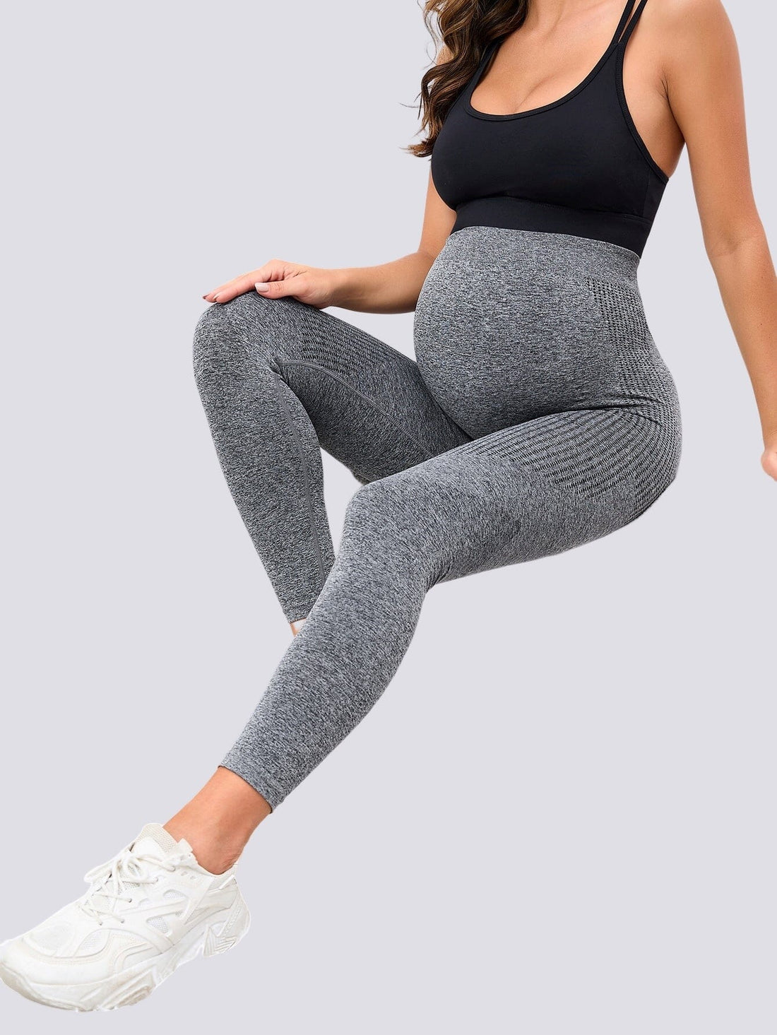 Legging Grossesse Sans Couture (Push Up) | Yogaova