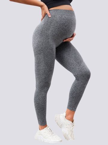 Legging Grossesse Sans Couture (Push Up) | Yogaova