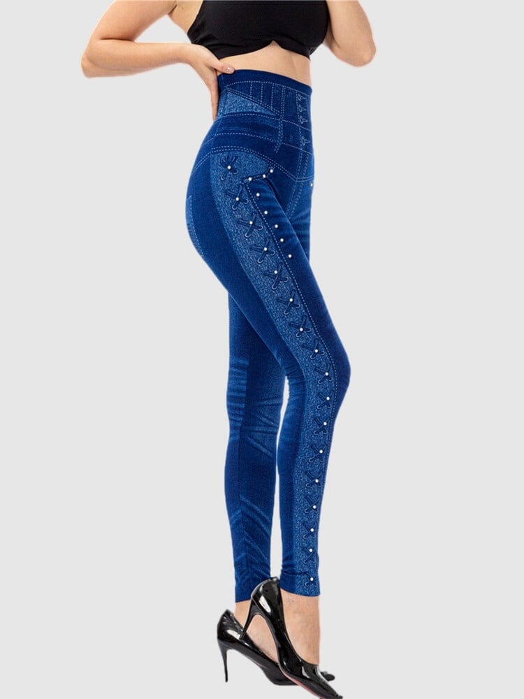 Legging Imitation Jean | Yogaova