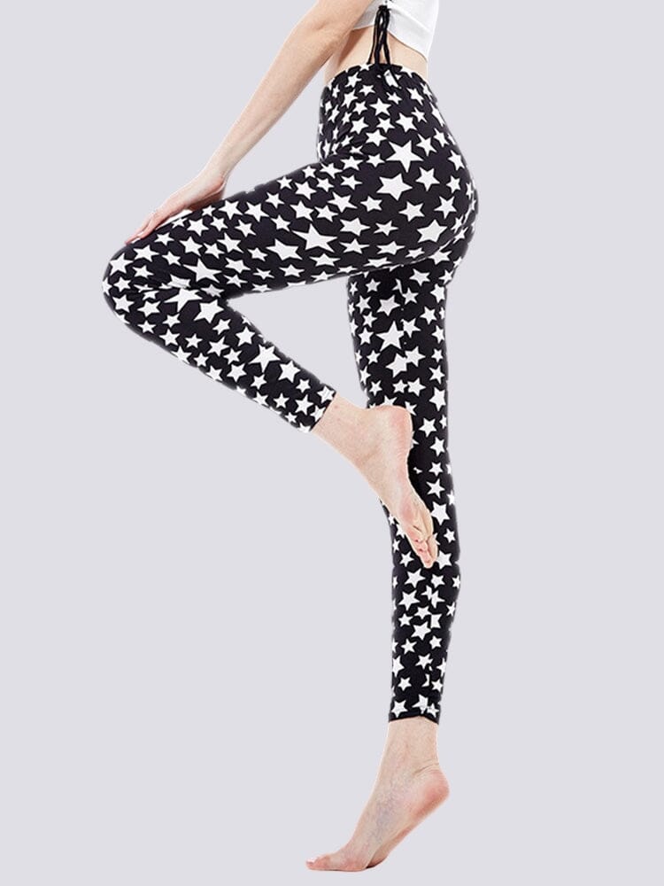 Legging Imprimé Etoile | Yogaova