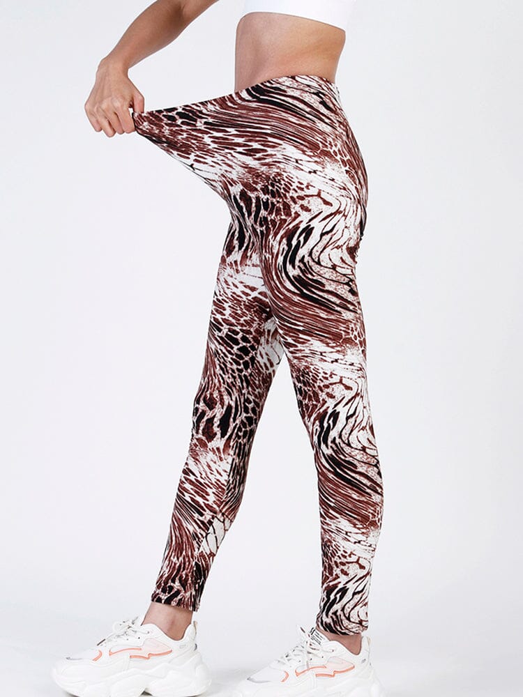 Legging Imprimé Lion | Yogaova