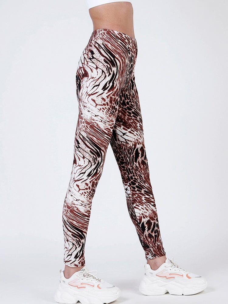 Legging Imprimé Lion | Yogaova