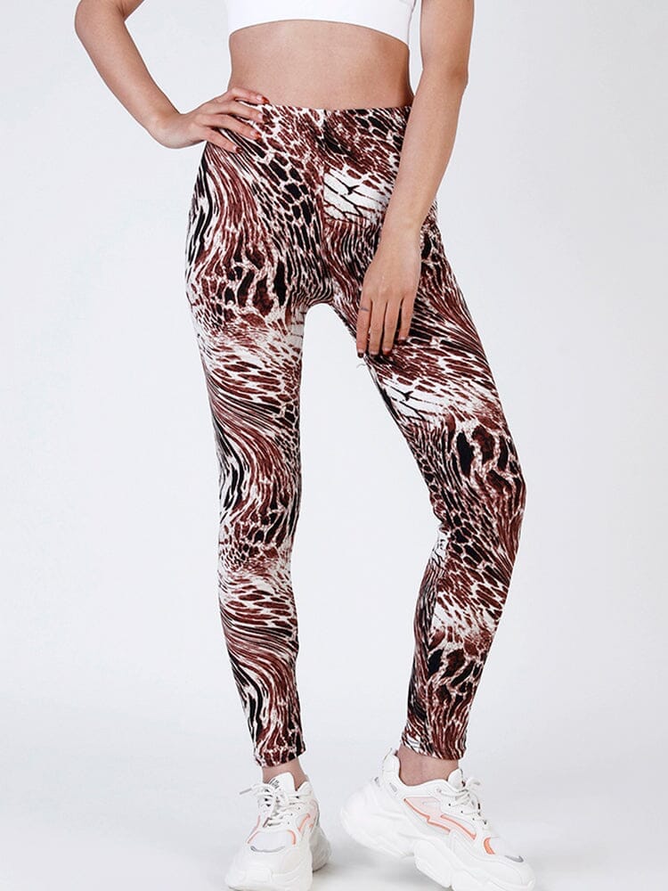 Legging Imprimé Lion | Yogaova