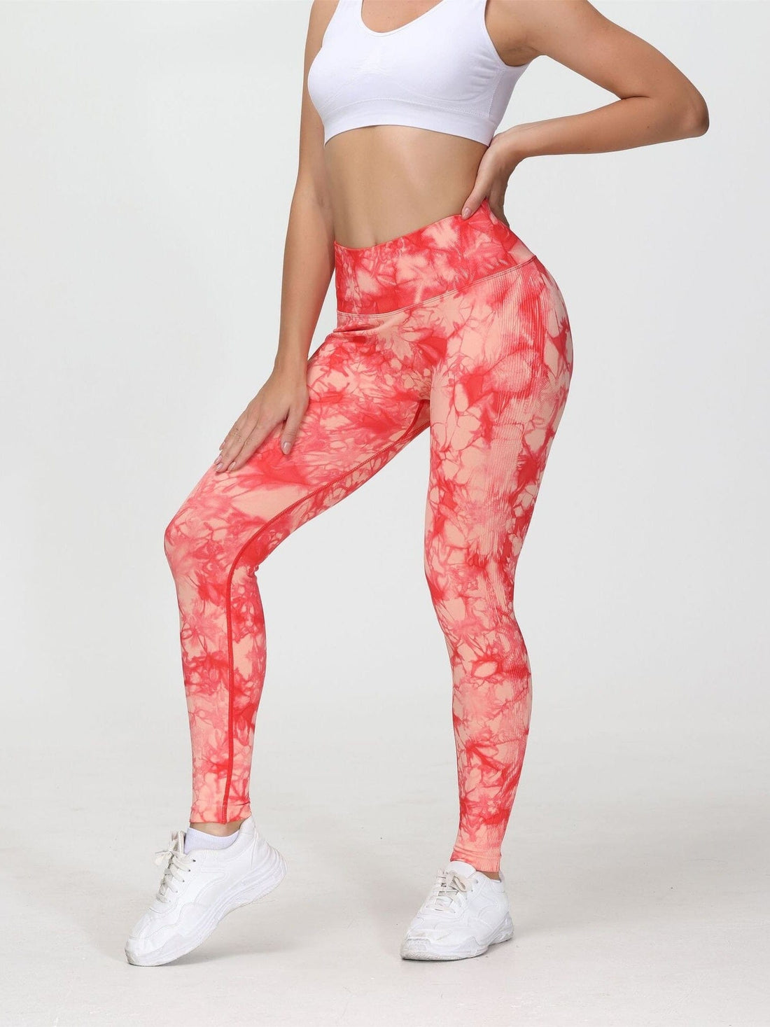 Legging Imprimé Taille Haute Sport | Yogaova