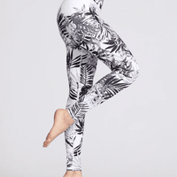 Legging Imprimé Tropical | Yogaova