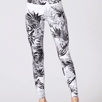 Legging Imprimé Tropical | Yogaova