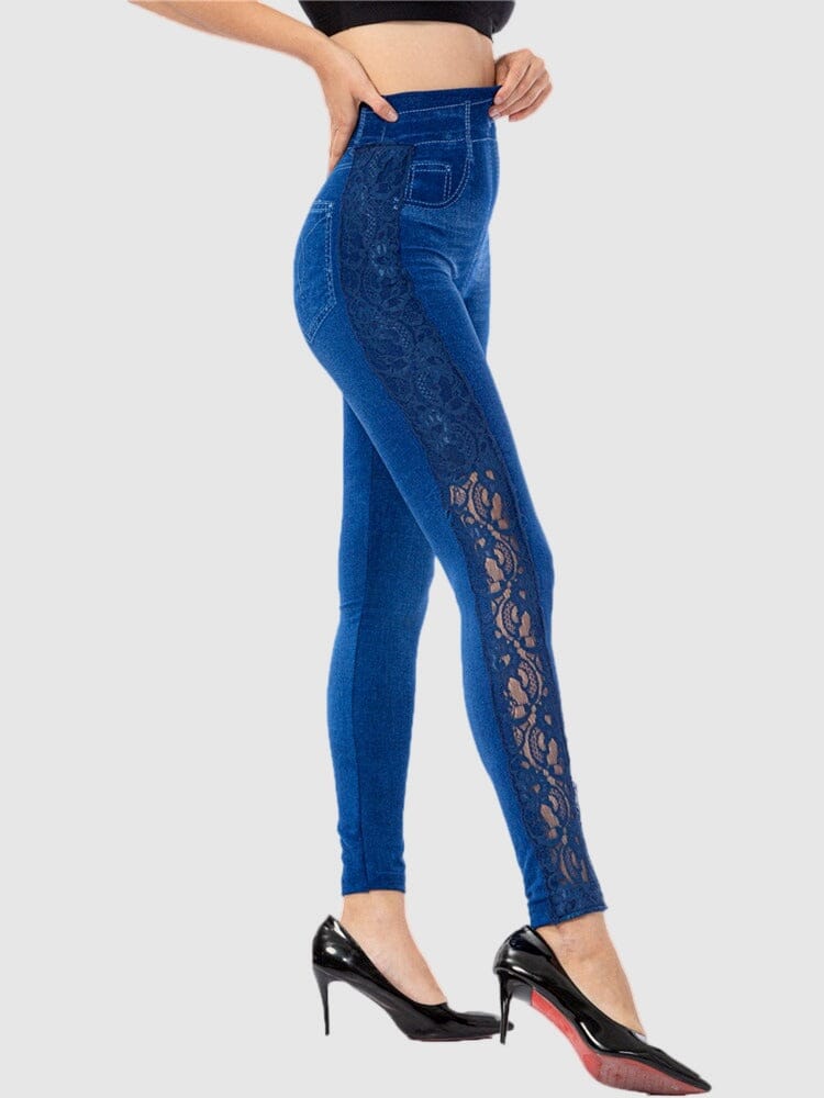 Legging Jean Taille Haute | Yogaova