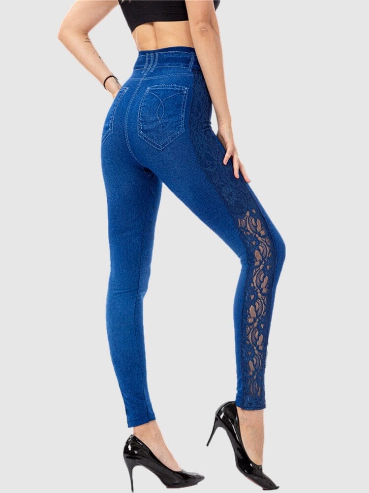 Legging Jean Taille Haute | Yogaova