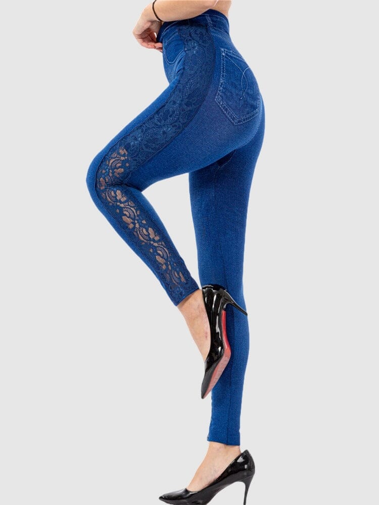 Legging Jean Taille Haute | Yogaova
