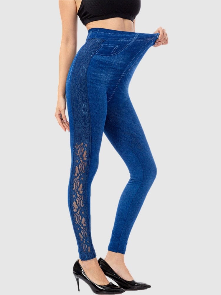 Legging Jean Taille Haute | Yogaova