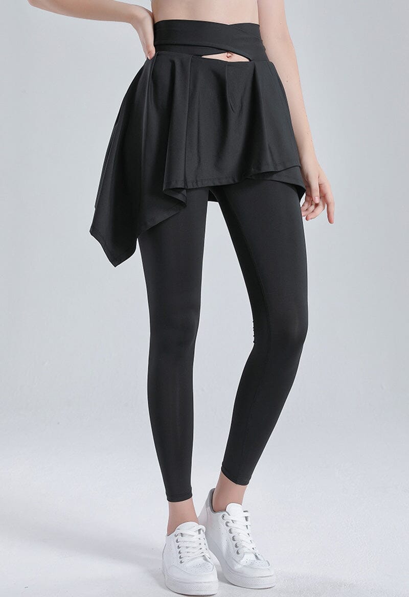 Legging Jupe 2 en 1 Poche Sport | Yogaova