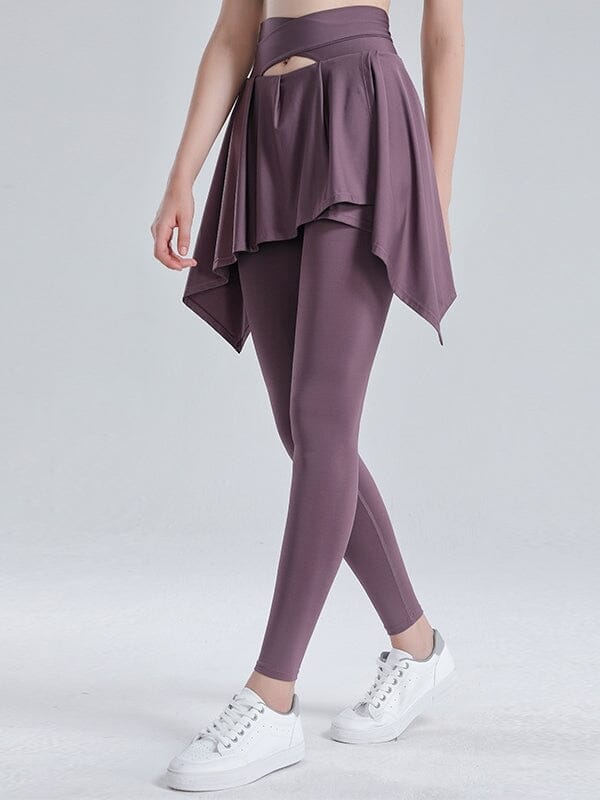 Legging Jupe 2 en 1 Poche Sport | Yogaova