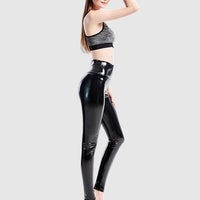 Legging Latex Brillant | Yogaova