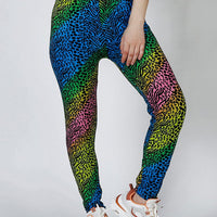 Legging Léopard Coloré | Yogaova