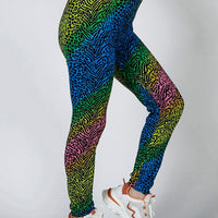 Legging Léopard Coloré | Yogaova