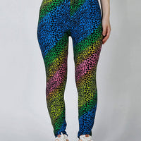 Legging Léopard Coloré | Yogaova
