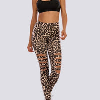 Legging Léopard Troué | Yogaova