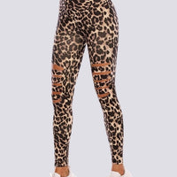 Legging Léopard Troué | Yogaova