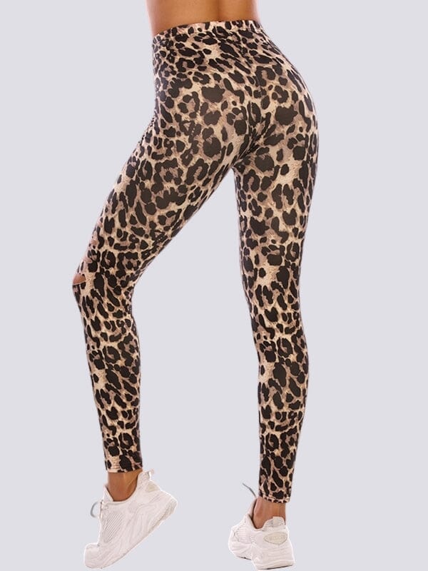 Legging Léopard Troué | Yogaova