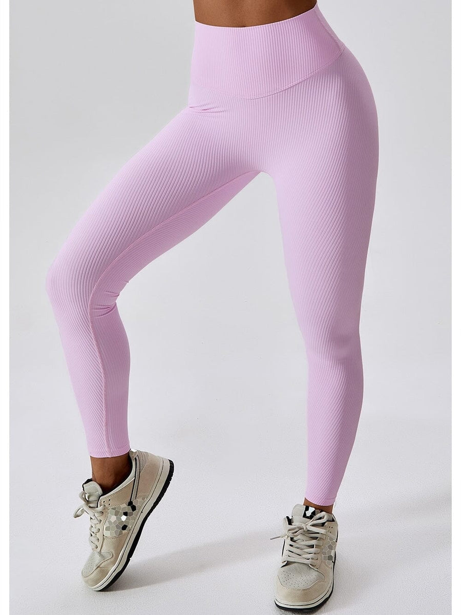 Legging Long Côtelé Push Up Sport | Yogaova