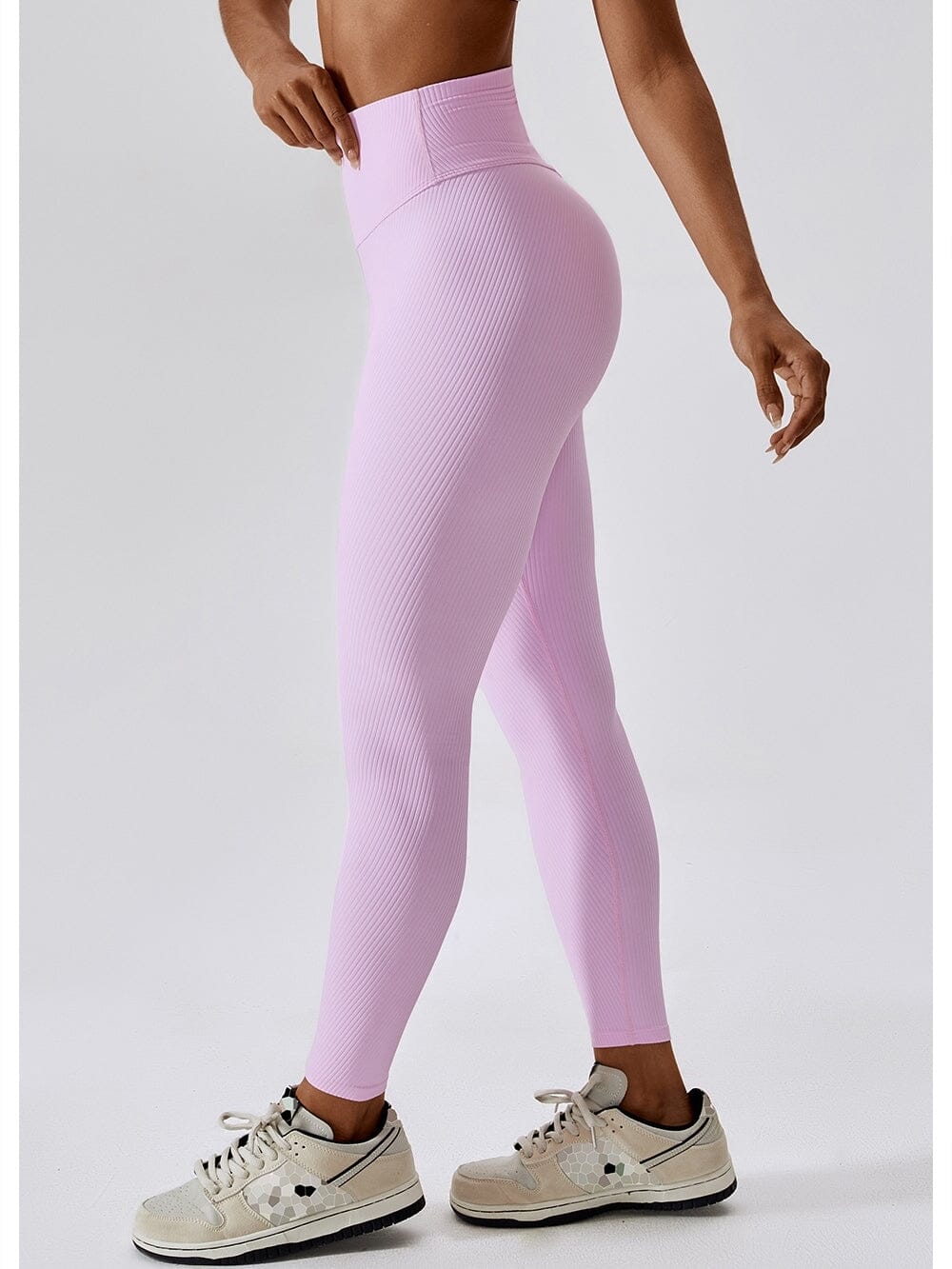 Legging Long Côtelé Push Up Sport | Yogaova
