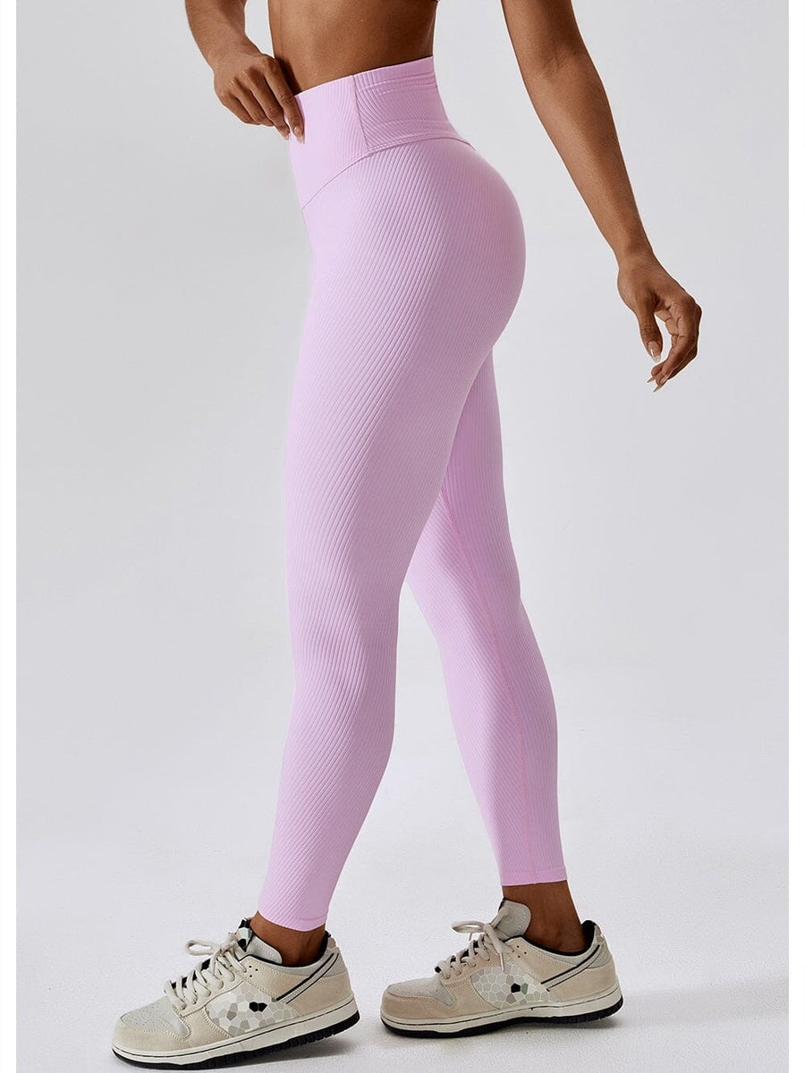 Legging Long Côtelé Push Up Sport | Yogaova
