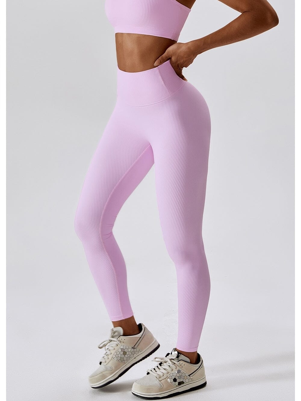 Legging Long Côtelé Push Up Sport | Yogaova