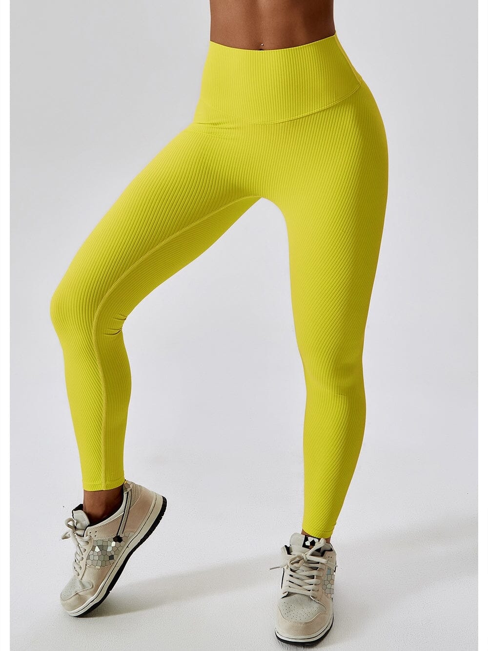 Legging Long Côtelé Push Up Sport | Yogaova