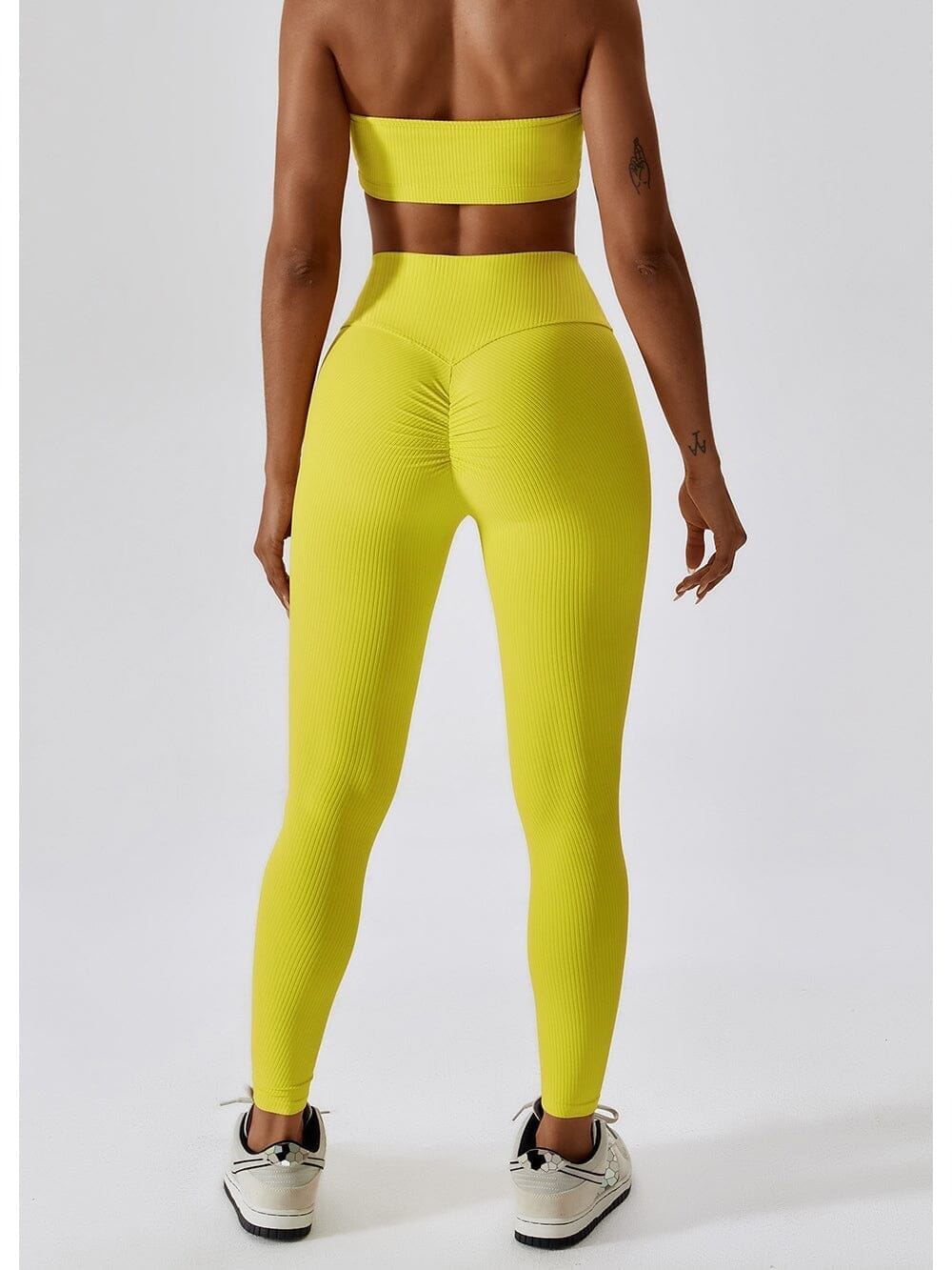 Legging Long Côtelé Push Up Sport | Yogaova