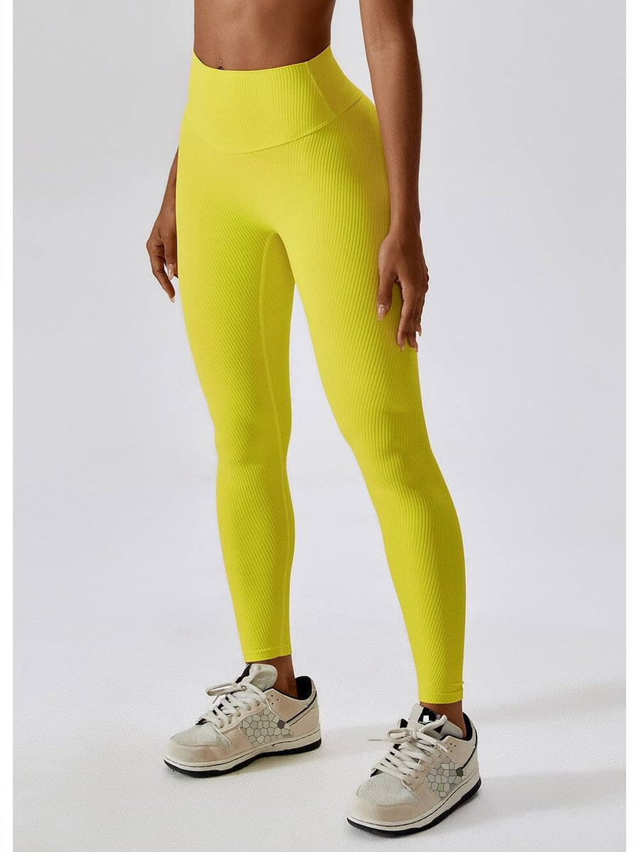 Legging Long Côtelé Push Up Sport | Yogaova