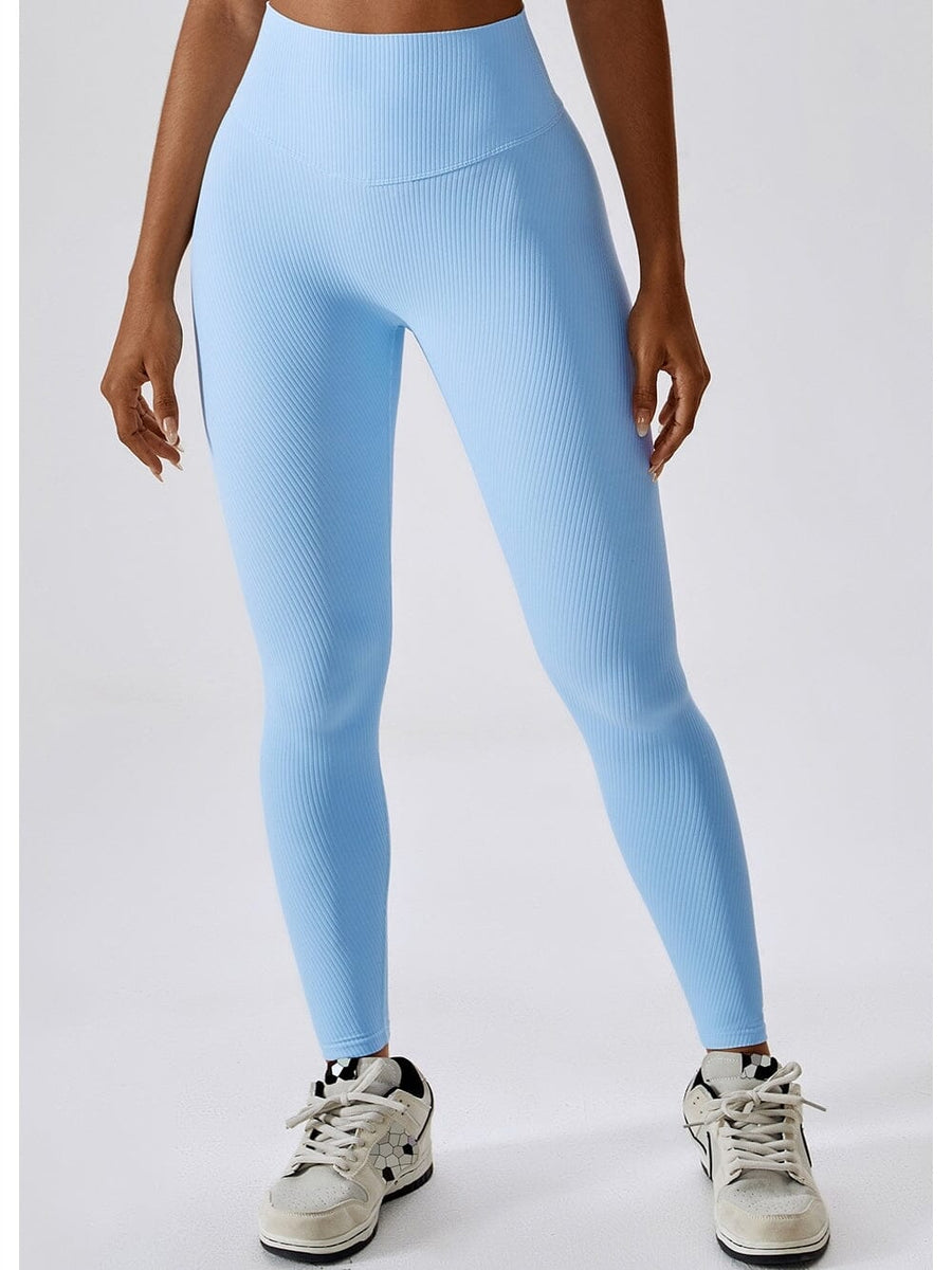 Legging Long Côtelé Push Up Sport | Yogaova