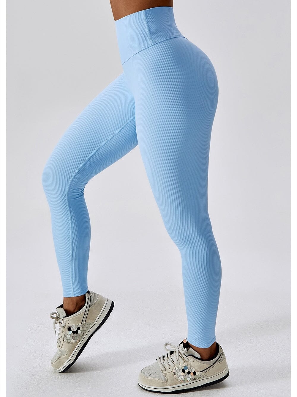 Legging Long Côtelé Push Up Sport | Yogaova