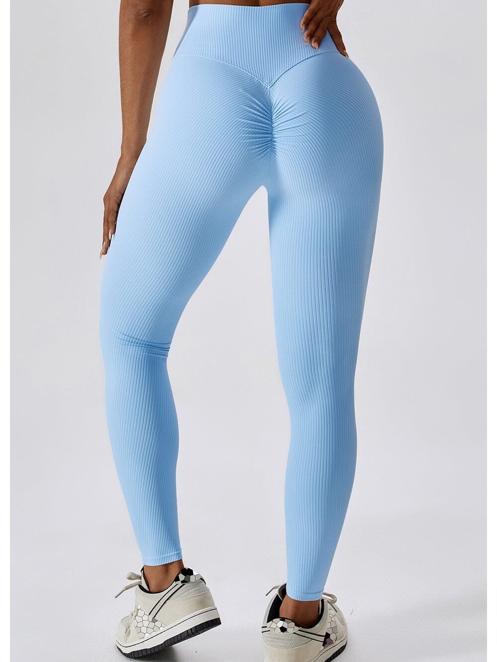 Legging Long Côtelé Push Up Sport | Yogaova