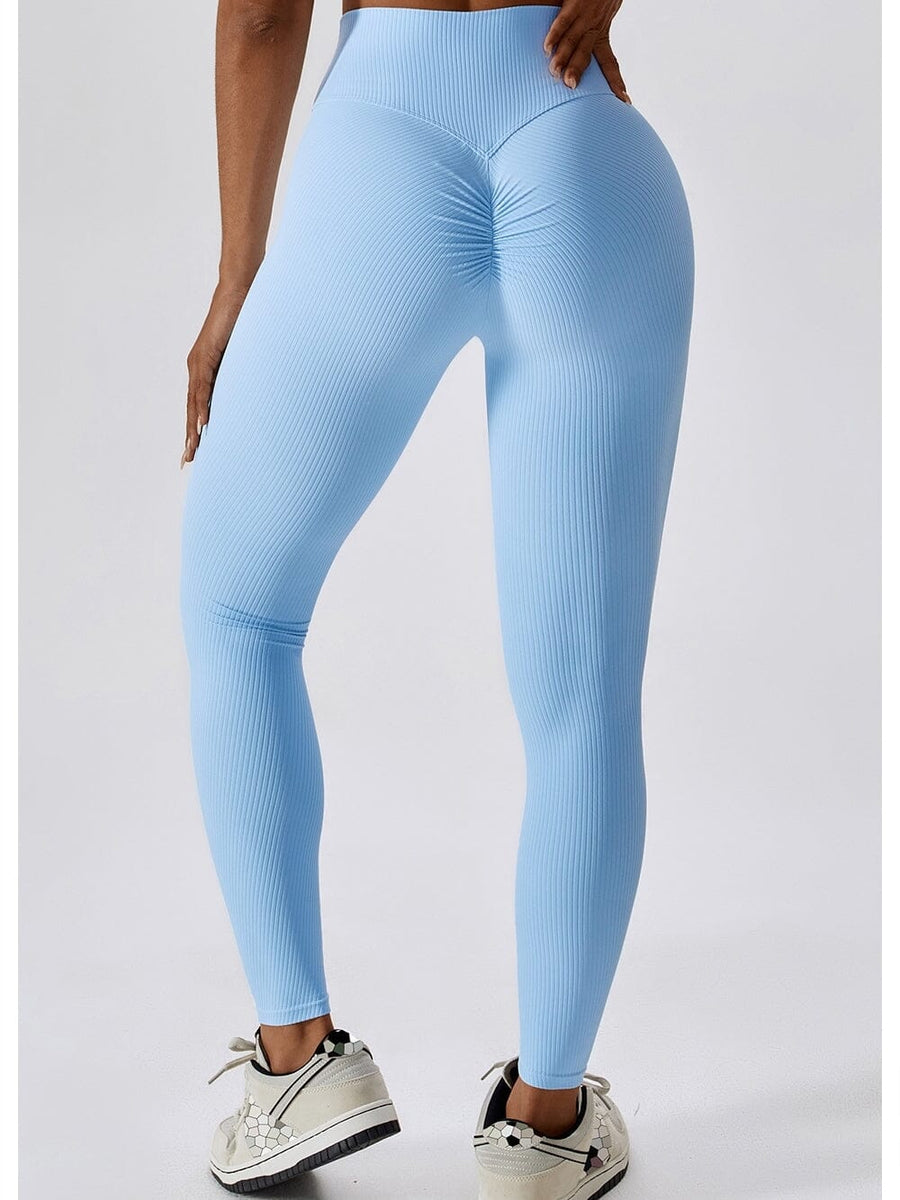 Legging Long Côtelé Push Up Sport | Yogaova