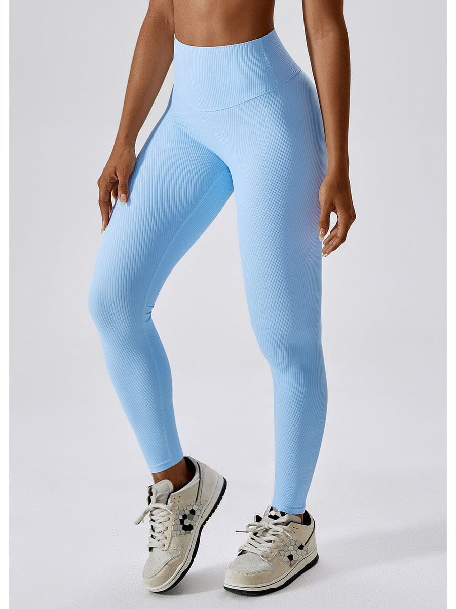Legging Long Côtelé Push Up Sport | Yogaova