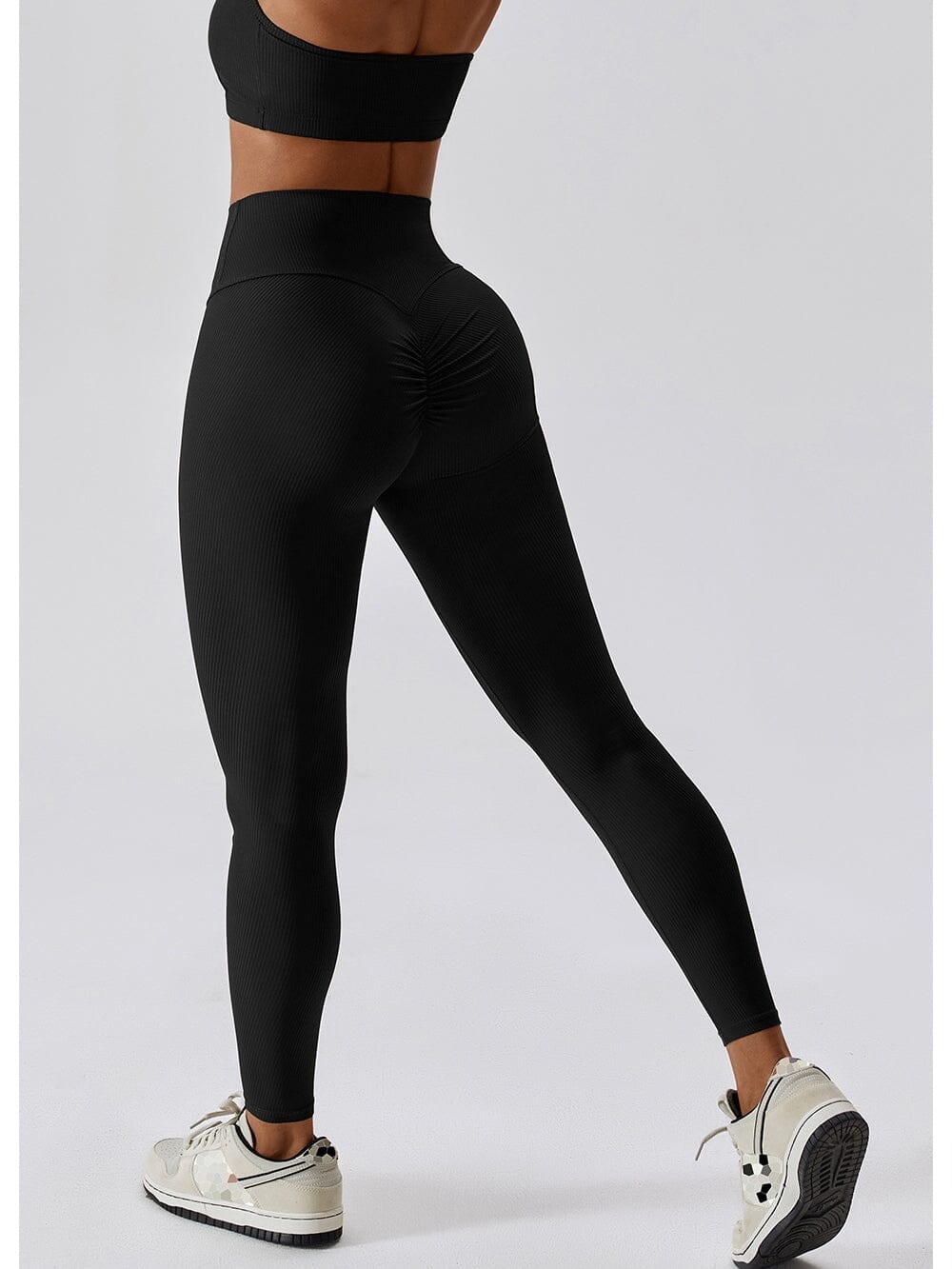 Legging Long Côtelé Push Up Sport | Yogaova
