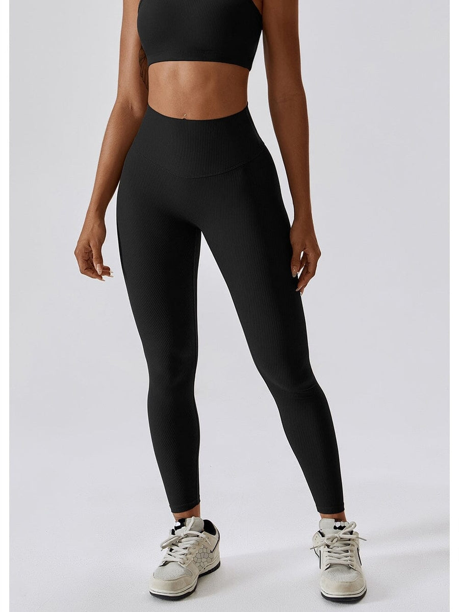 Legging Long Côtelé Push Up Sport | Yogaova