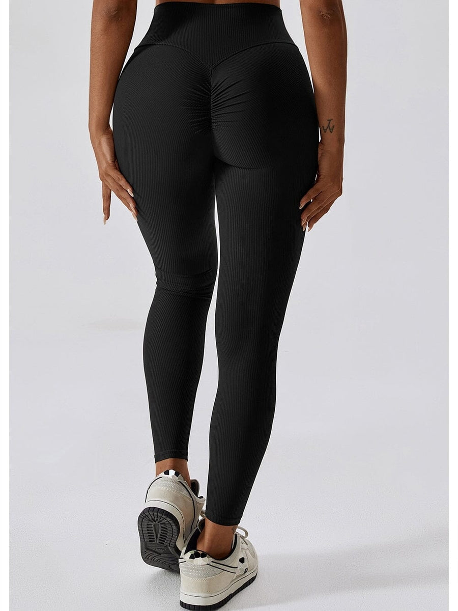 Legging Long Côtelé Push Up Sport | Yogaova