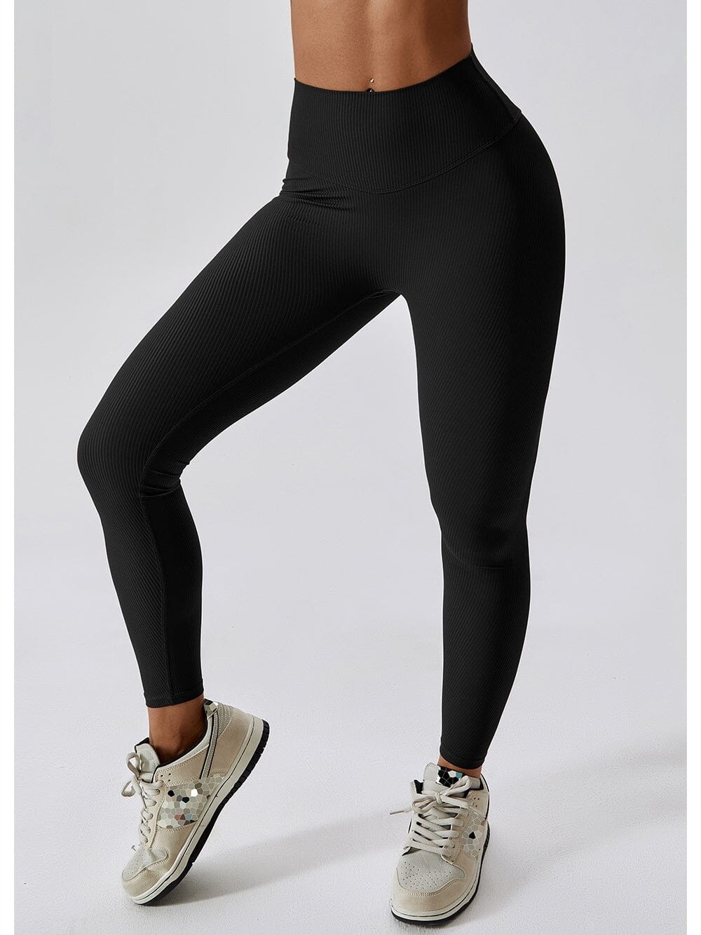 Legging Long Côtelé Push Up Sport | Yogaova