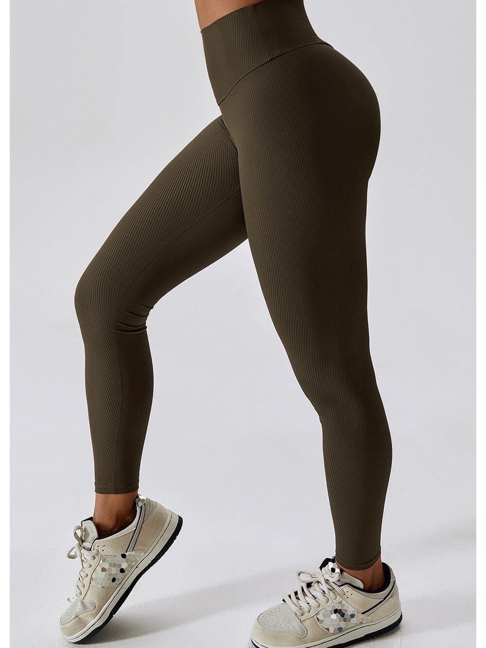 Legging Long Côtelé Push Up Sport | Yogaova