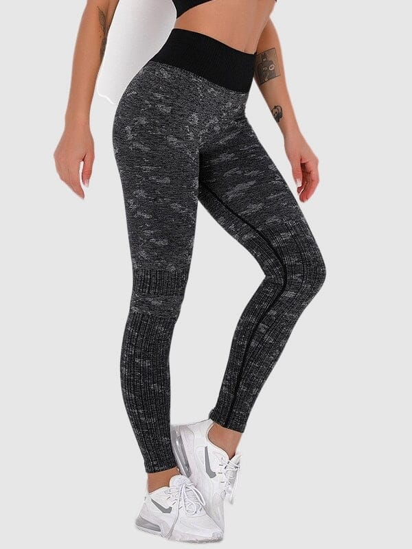 Legging Militaire Sans Couture - Nelly | Yogaova
