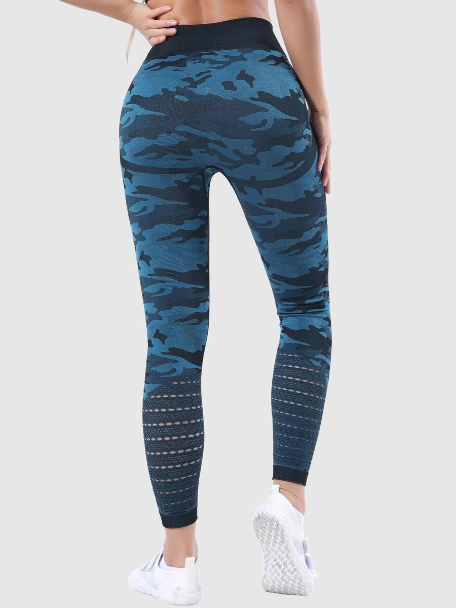 Legging Militaire Taille Haute Sans Couture | Yogaova
