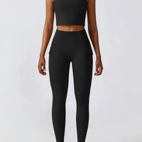 Legging Modelant - Poches - Nemesis | Yogaova