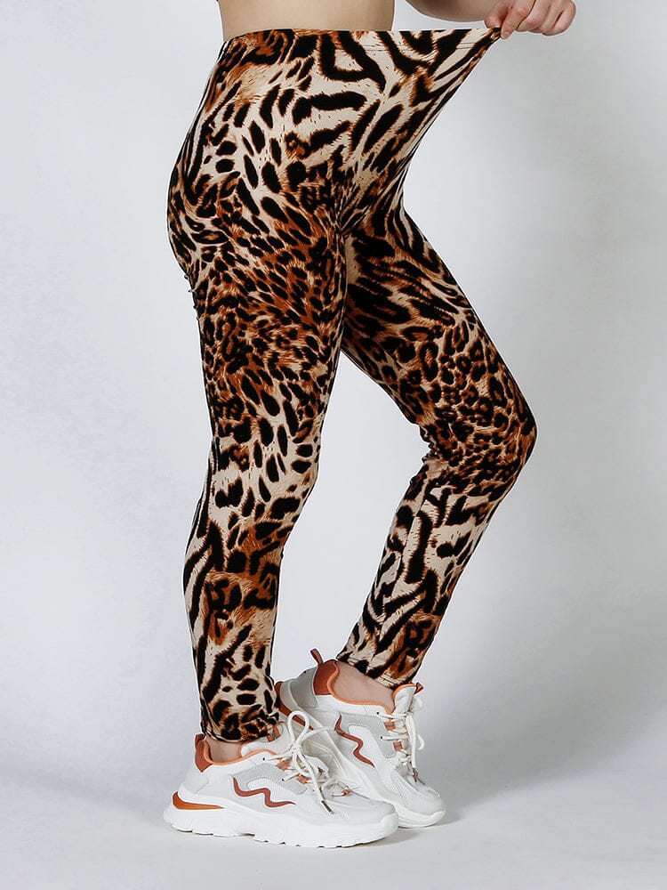 Legging Motif Léopard | Yogaova