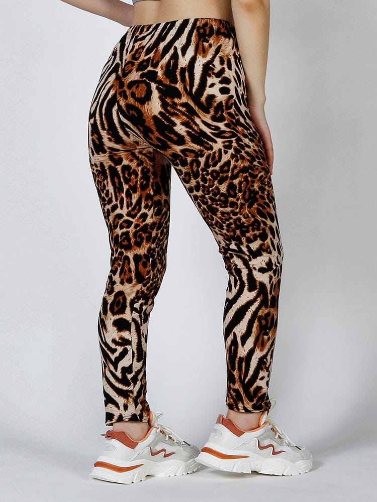 Legging Motif Léopard | Yogaova
