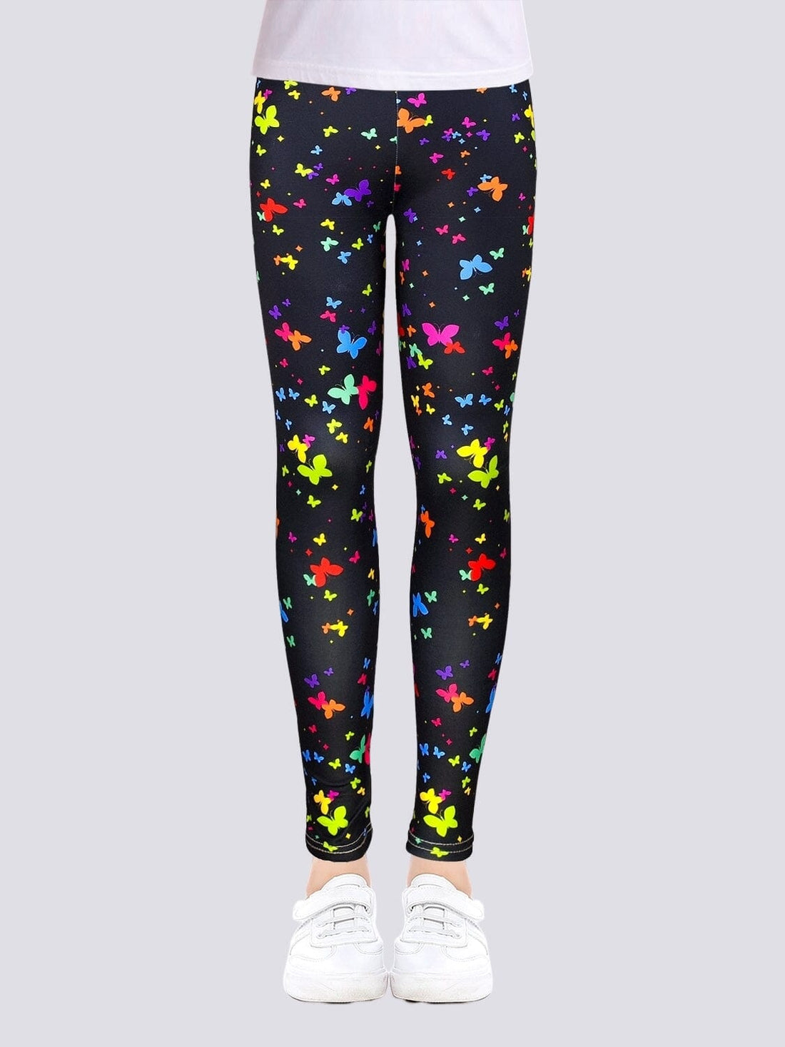 Legging Noir Fille Papillon | Yogaova
