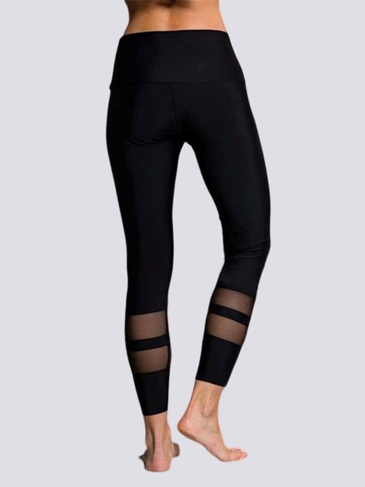Legging Noir Taille Haute | Yogaova