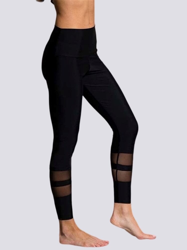 Legging Noir Taille Haute | Yogaova