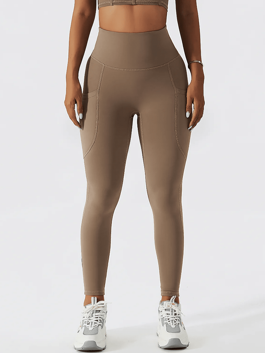 Legging Poches Taille Haute - Soraya | Yogaova